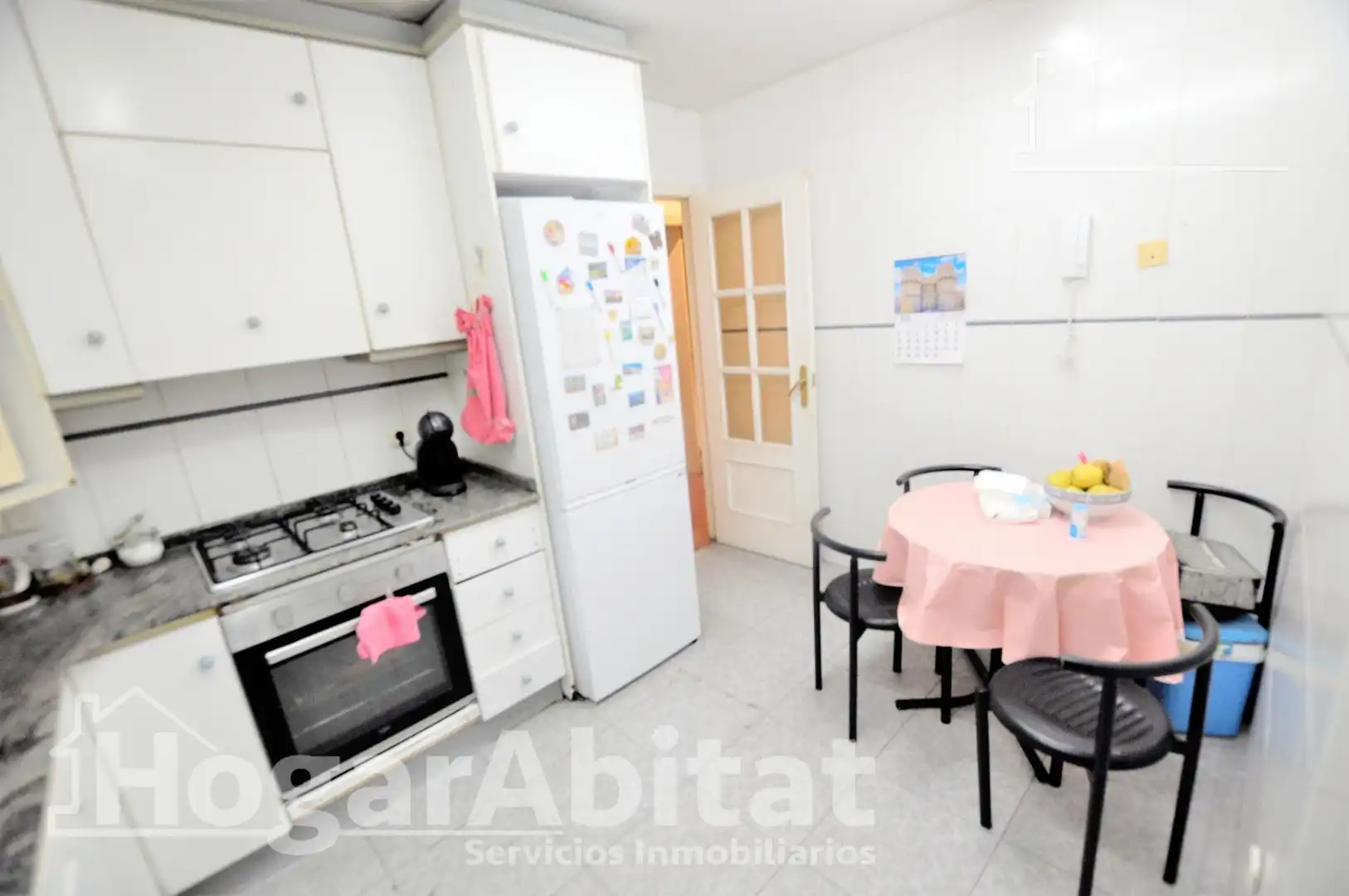 Kitchen of Flat for sale in Valencia  with Air Conditioner and Heating