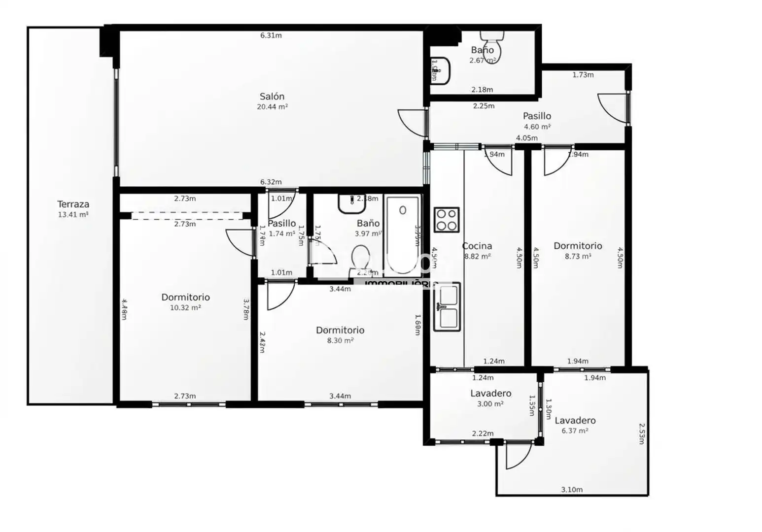 Piso con piscina en venta en AV COSSETANIA 90 92 MAS MEL, CALAFELL, Tarragona, imagen 60