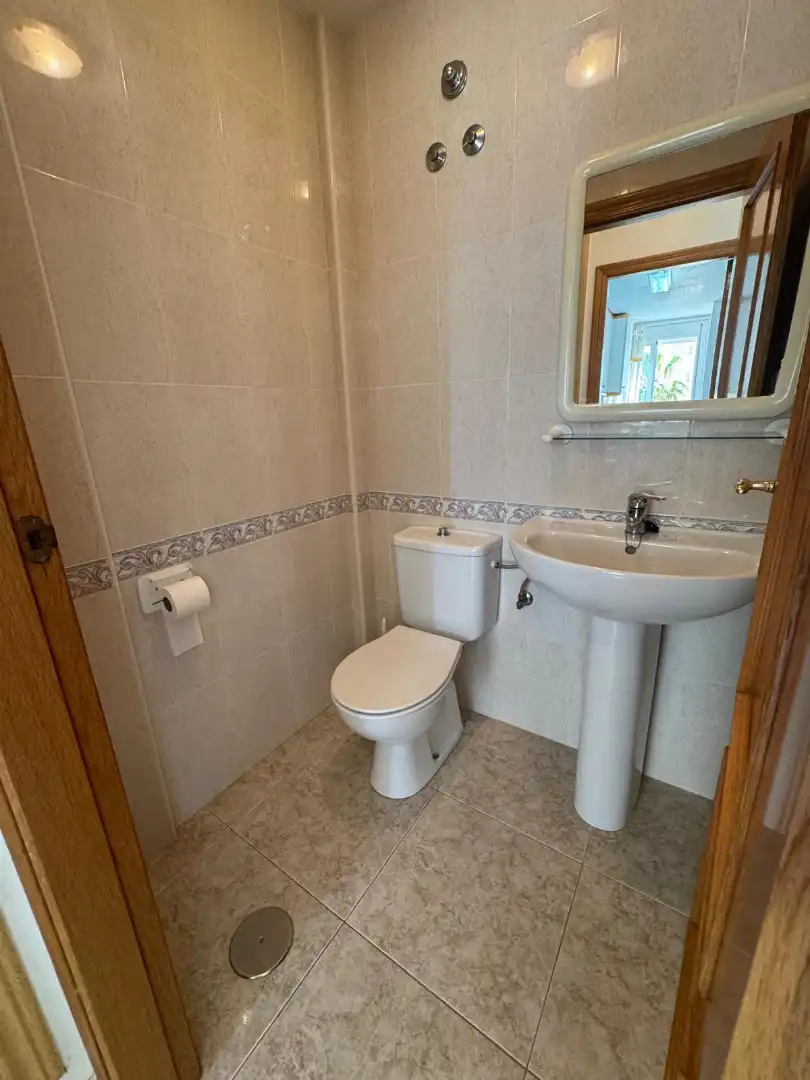 Bathroom of Apartments for sale in La Manga del Mar Menor  with Terrace, Furnished and Oven