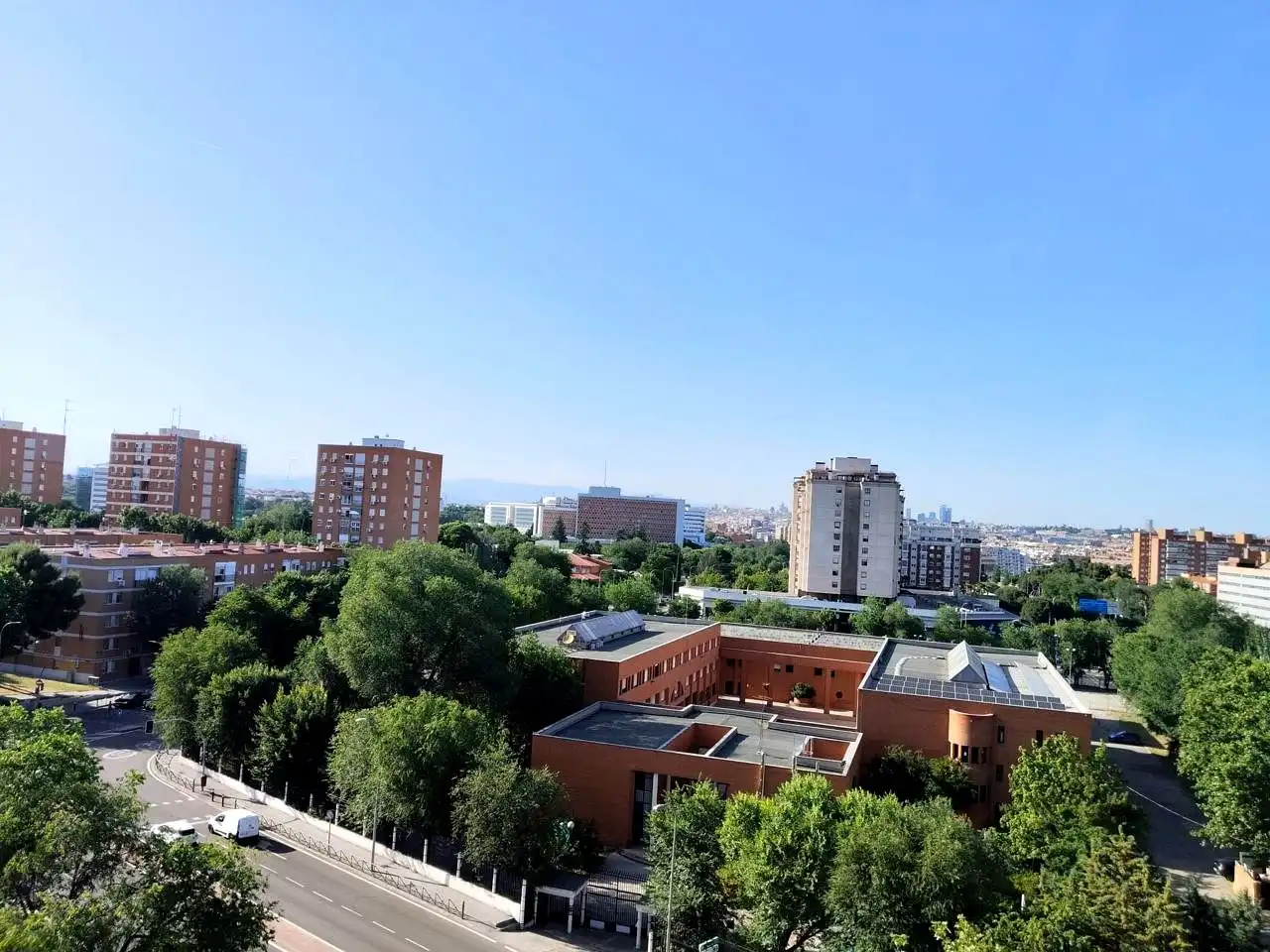 Vista exterior de Pis en venda en Madrid amb Aire condicionat, Calefacció i Parquet