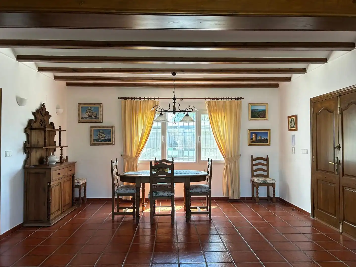 Dining room of Houses for rent in Jávea / Xàbia  with Air Conditioner and Terrace
