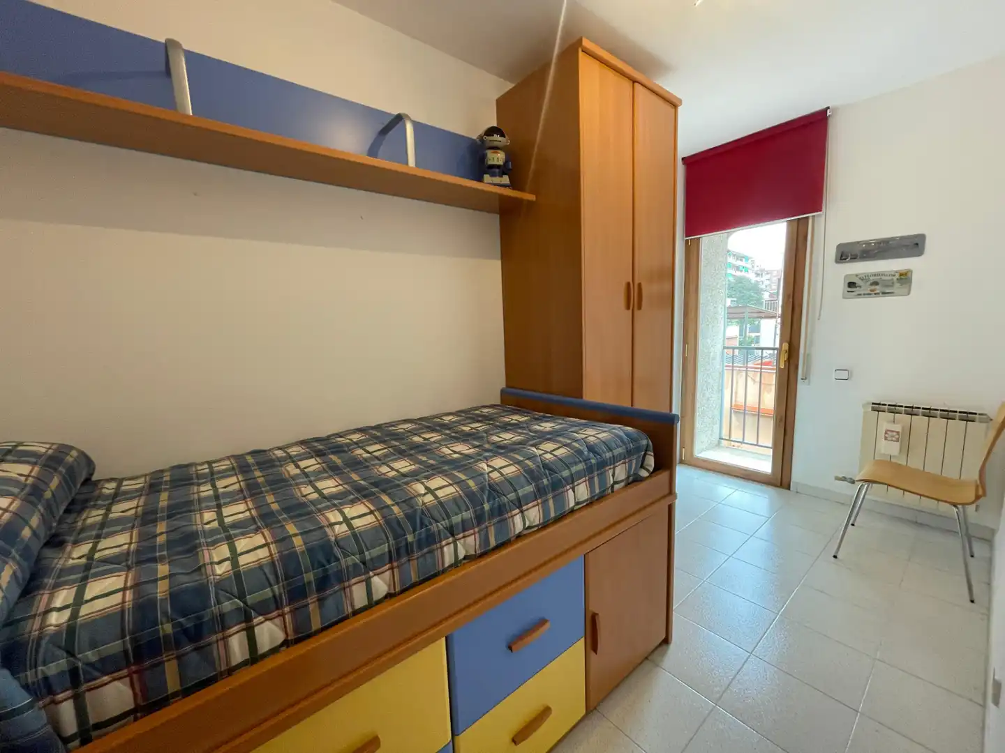 Bedroom of Detached homes for sale in Santa Coloma de Gramenet  with Air Conditioner, Heating and Terrace