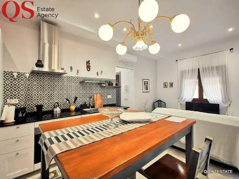 Cocina de Piso de alquiler en Blanes con Aire acondicionado, Calefacción y Terraza