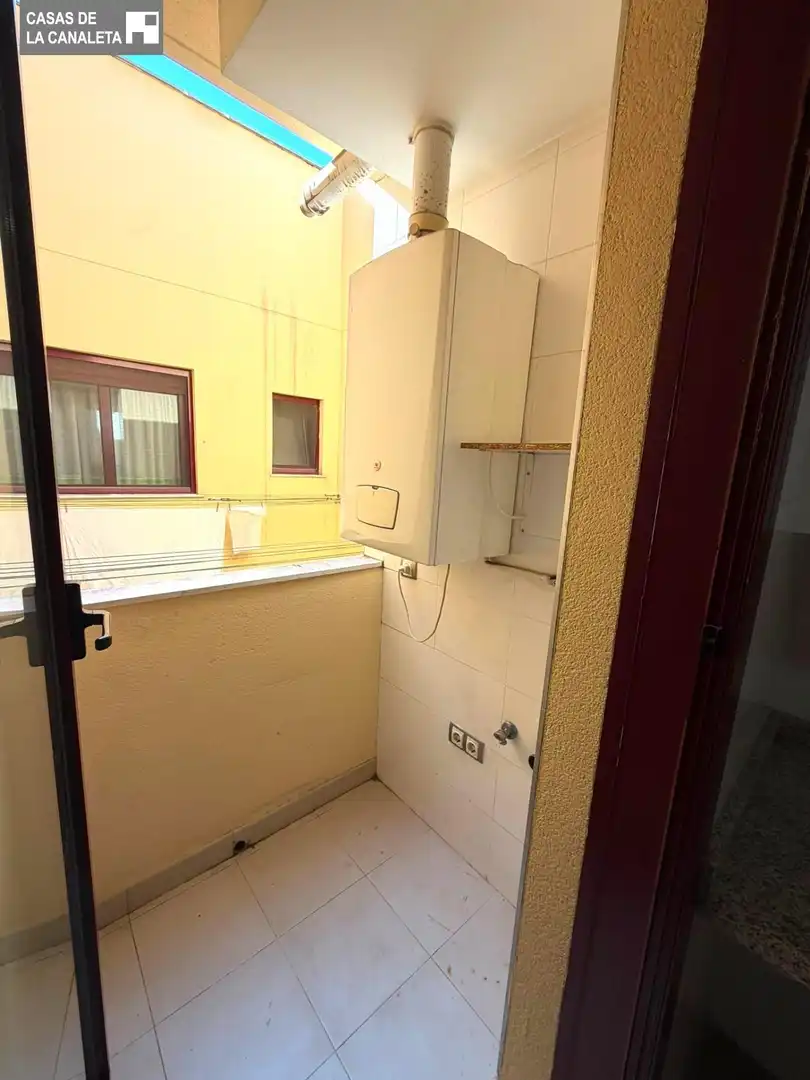Terraza de Piso de alquiler en Mislata con Aire acondicionado, Calefacción y Parquet