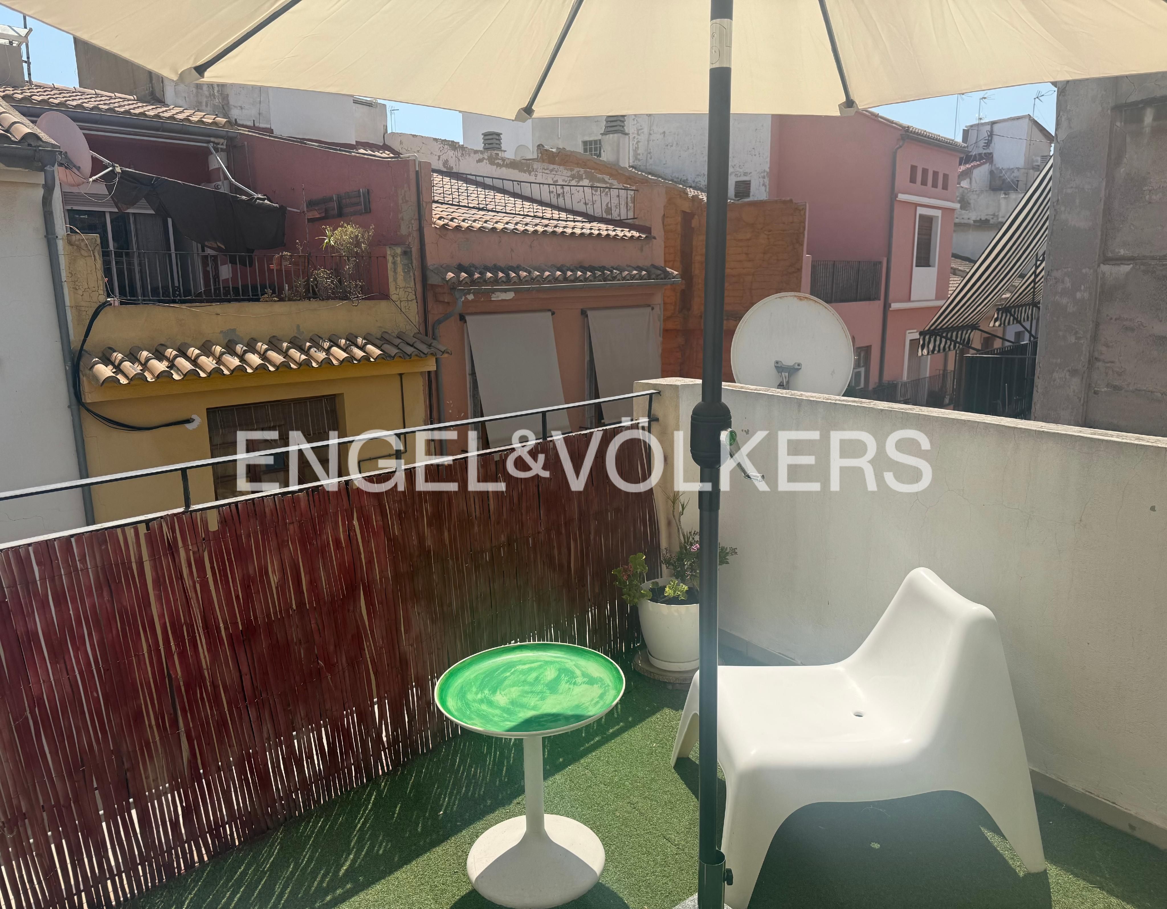 Terrasse von Wohnung zur Miete in  Valencia Capital mit Klimaanlage, Heizung und Terrasse