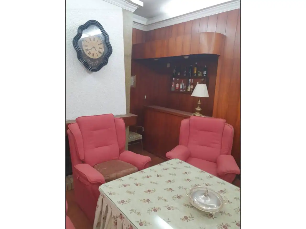 Sala de estar de Piso en venta en Villanueva de la Serena con Calefacción, Terraza y Amueblado