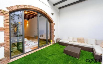 Terrassa de Casa adosada en venda en Sant Cugat del Vallès amb Aire condicionat, Calefacció i Parquet