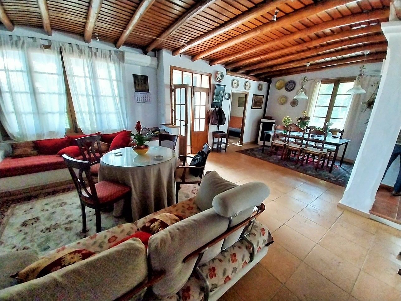 Dining room of House or chalet for sale in Badajoz Capital  with Air Conditioner, Heating and Private garden