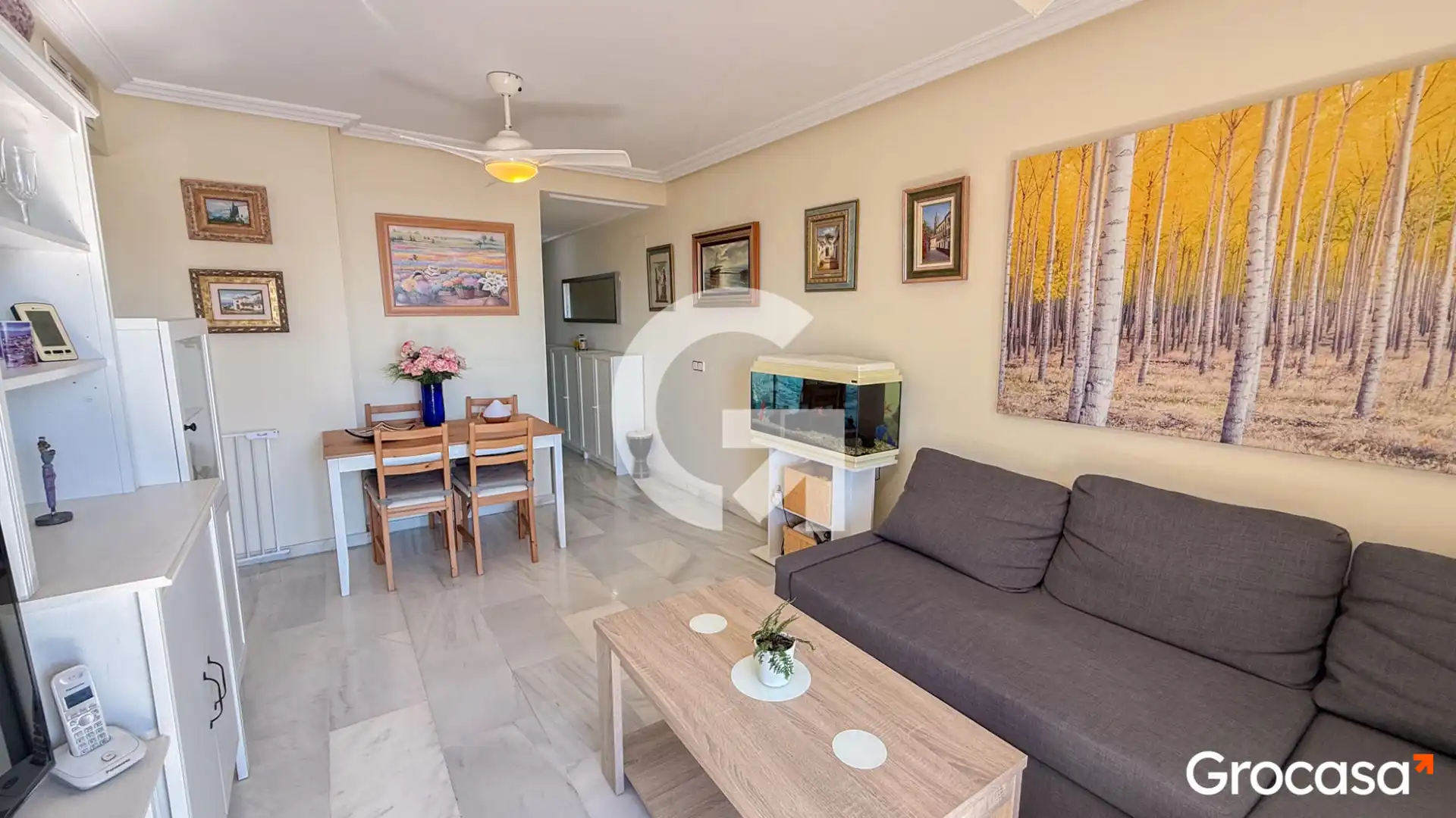 Living room of Flat for sale in Torremolinos  with Air Conditioner, Heating and Terrace