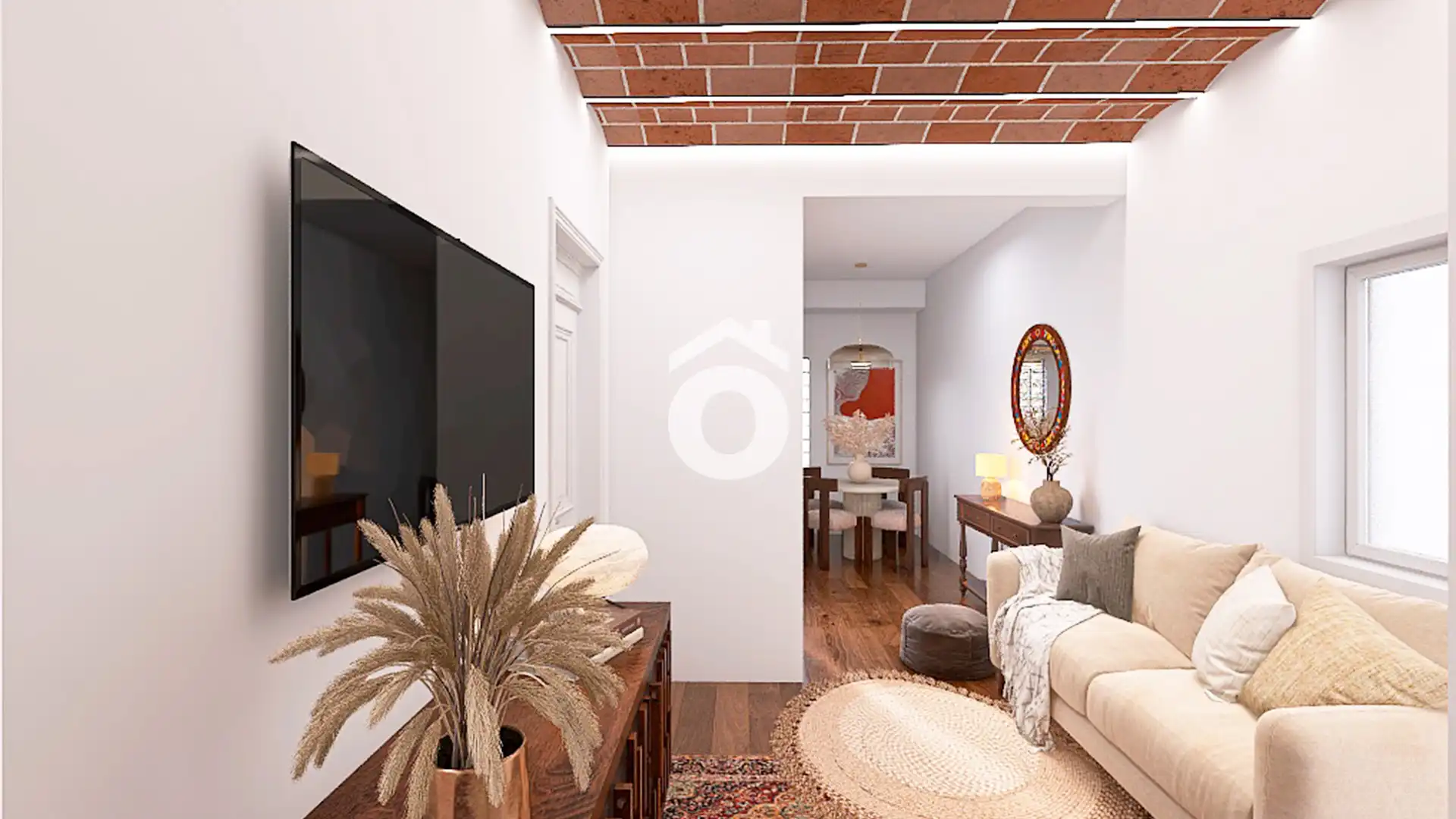 Wohnzimmer von Dachboden zum Verkauf in Barcelona