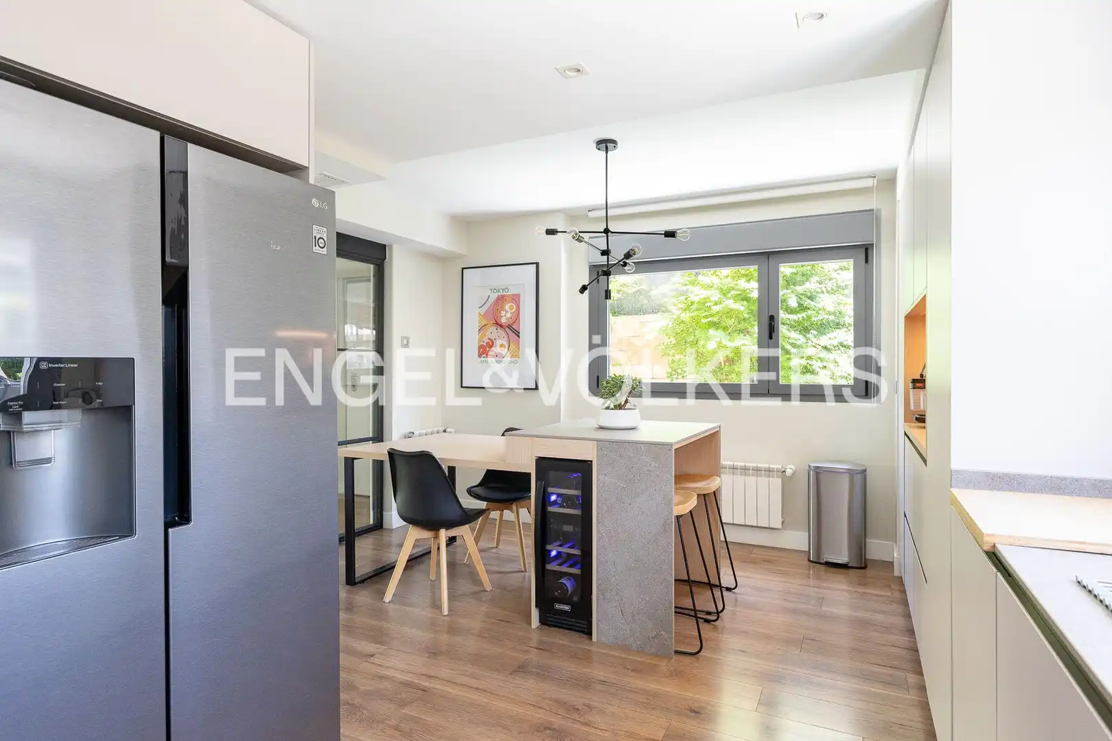 Kitchen of Detached homes for rent in Boadilla del Monte  with Air Conditioner, Heating and Private garden