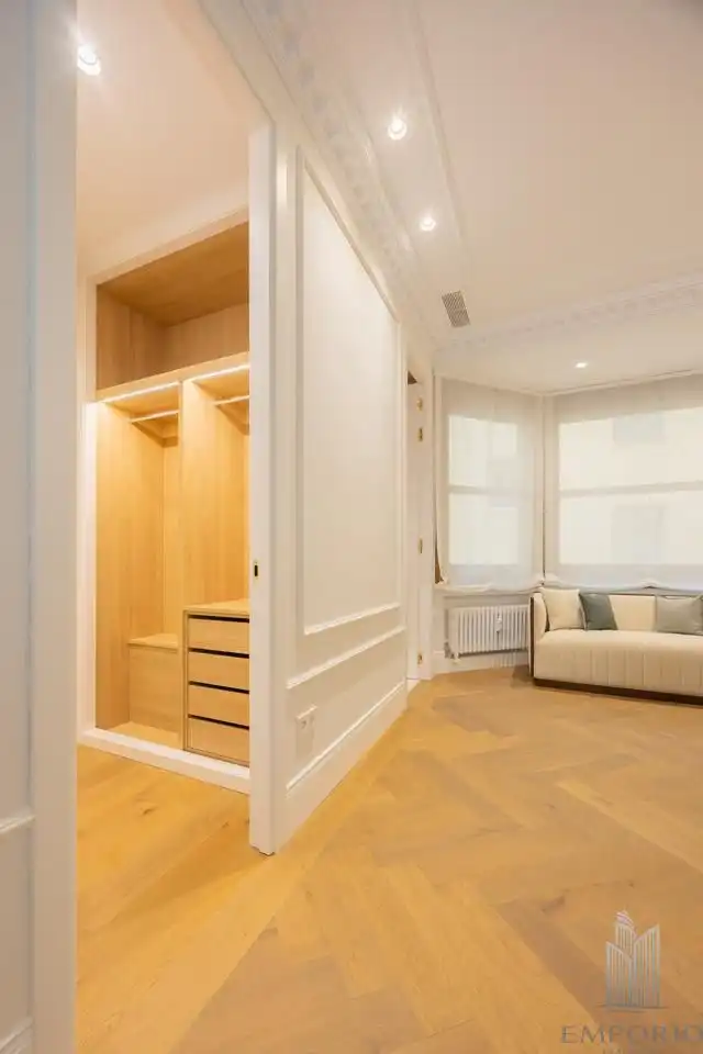 Schlafzimmer von Wohnung zum Verkauf in Madrid mit Klimaanlage, Heizung und Terrasse