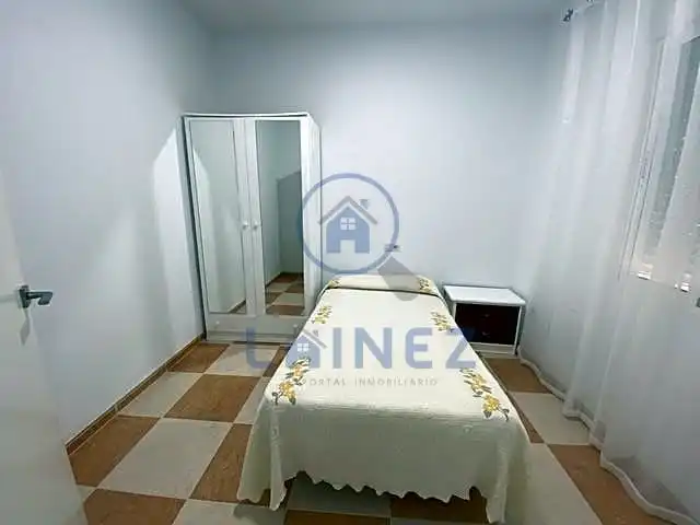 Bedroom of Flat for sale in Los Blázquez  with Air Conditioner, Terrace and Furnished