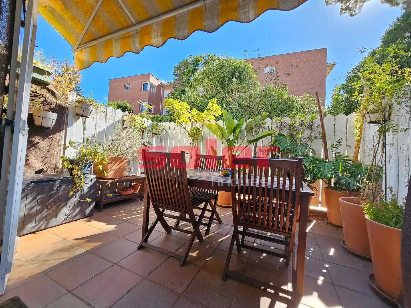 Garden of Detached homes for sale in Sant Cugat del Vallès  with Air Conditioner, Heating and Private garden