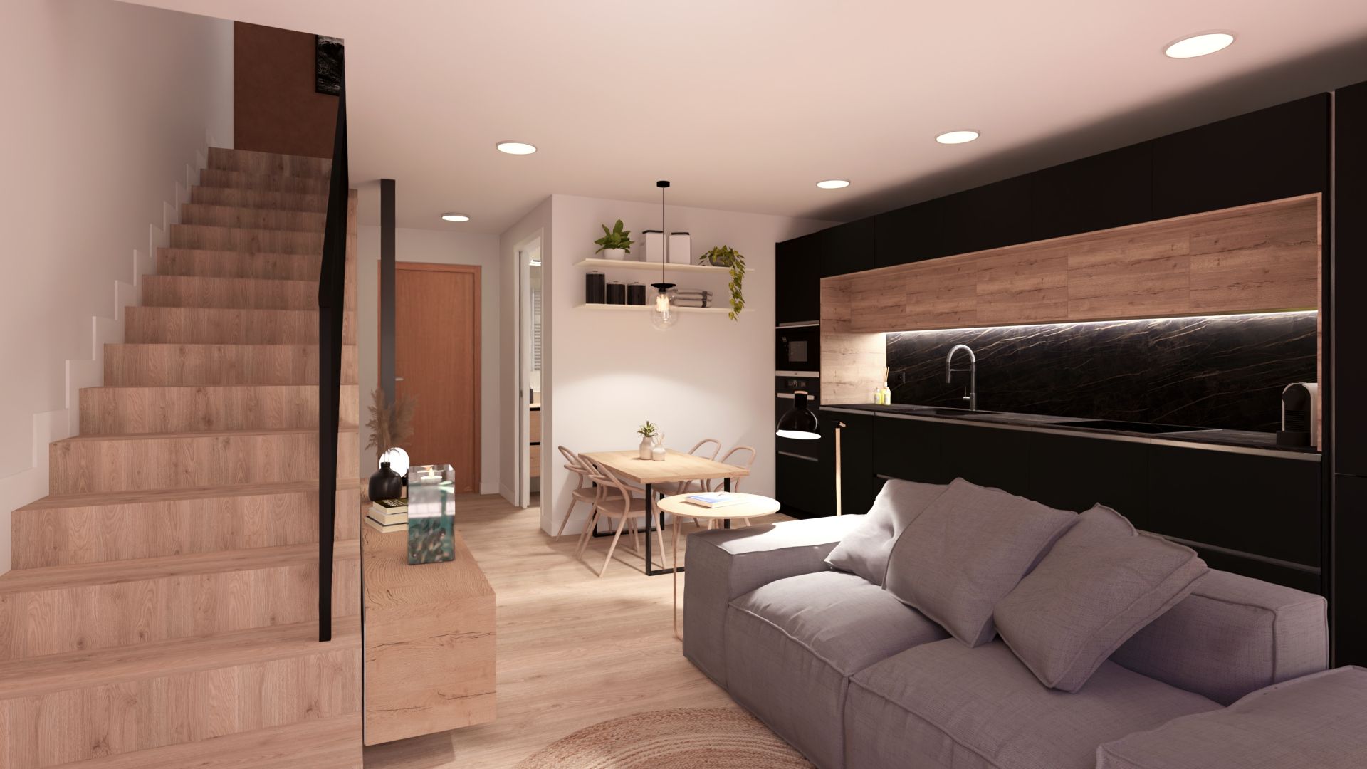 Sala d'estar de Dúplex en venda en Navarcles amb Aire condicionat, Calefacció i Parquet