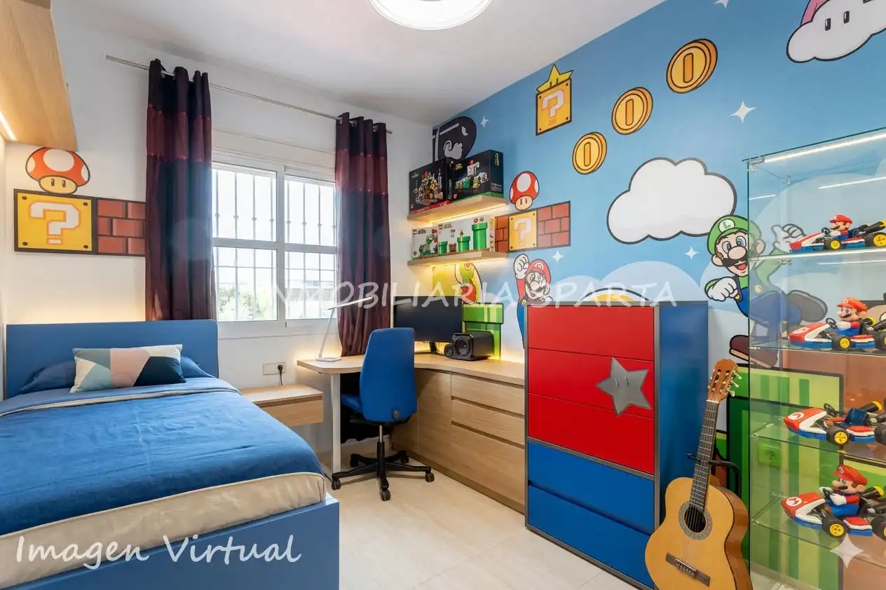 Bedroom of Detached homes for sale in Espartinas  with Air Conditioner and Heating