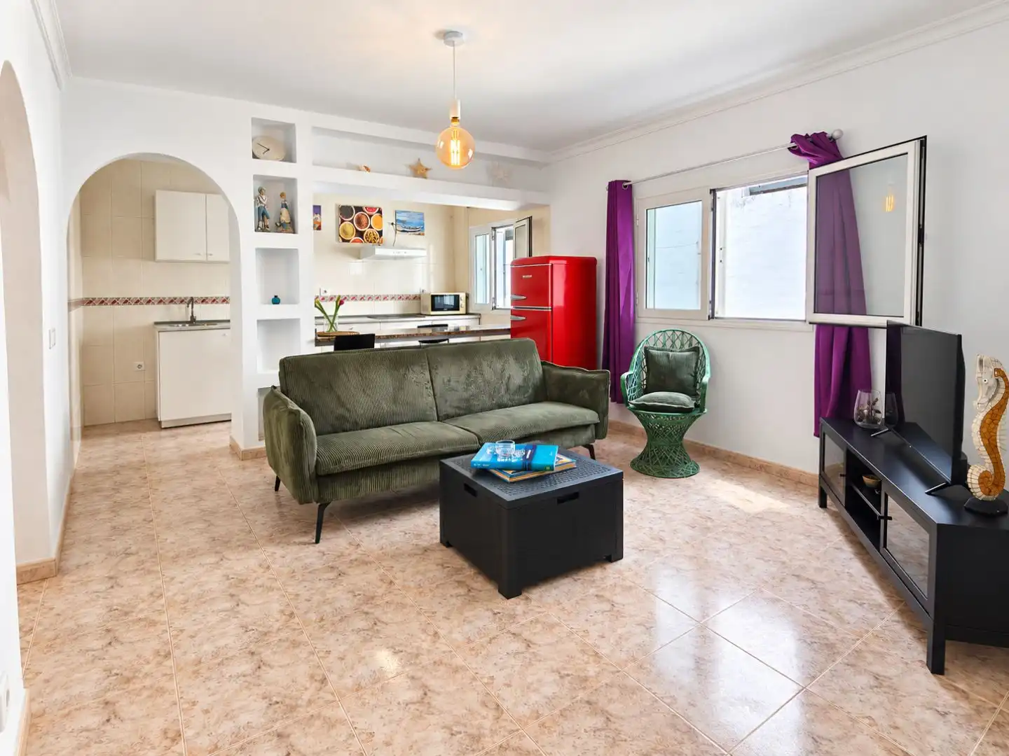 Wohnzimmer von Wohnung zum Verkauf in Tías mit Terrasse