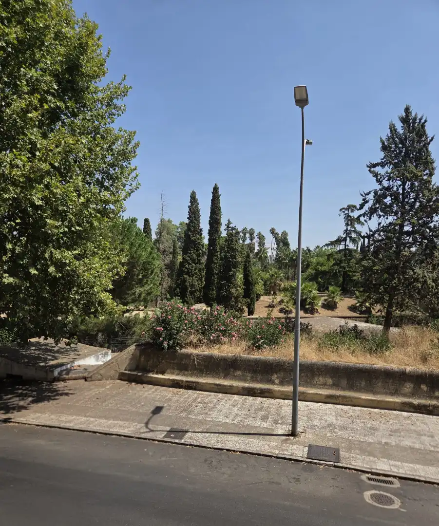 Garden of Flat for sale in Badajoz  with Air Conditioner, Furnished and Washing machine