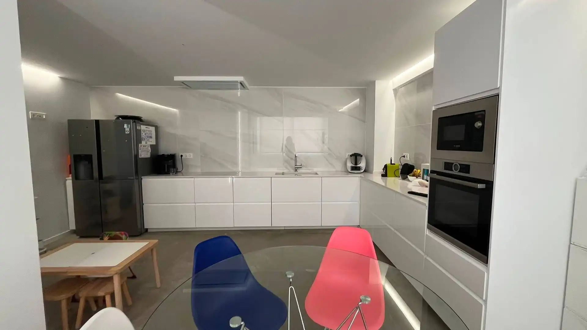 Cocina de Ático en venta en Elche / Elx con Aire acondicionado, Trastero y Balcón