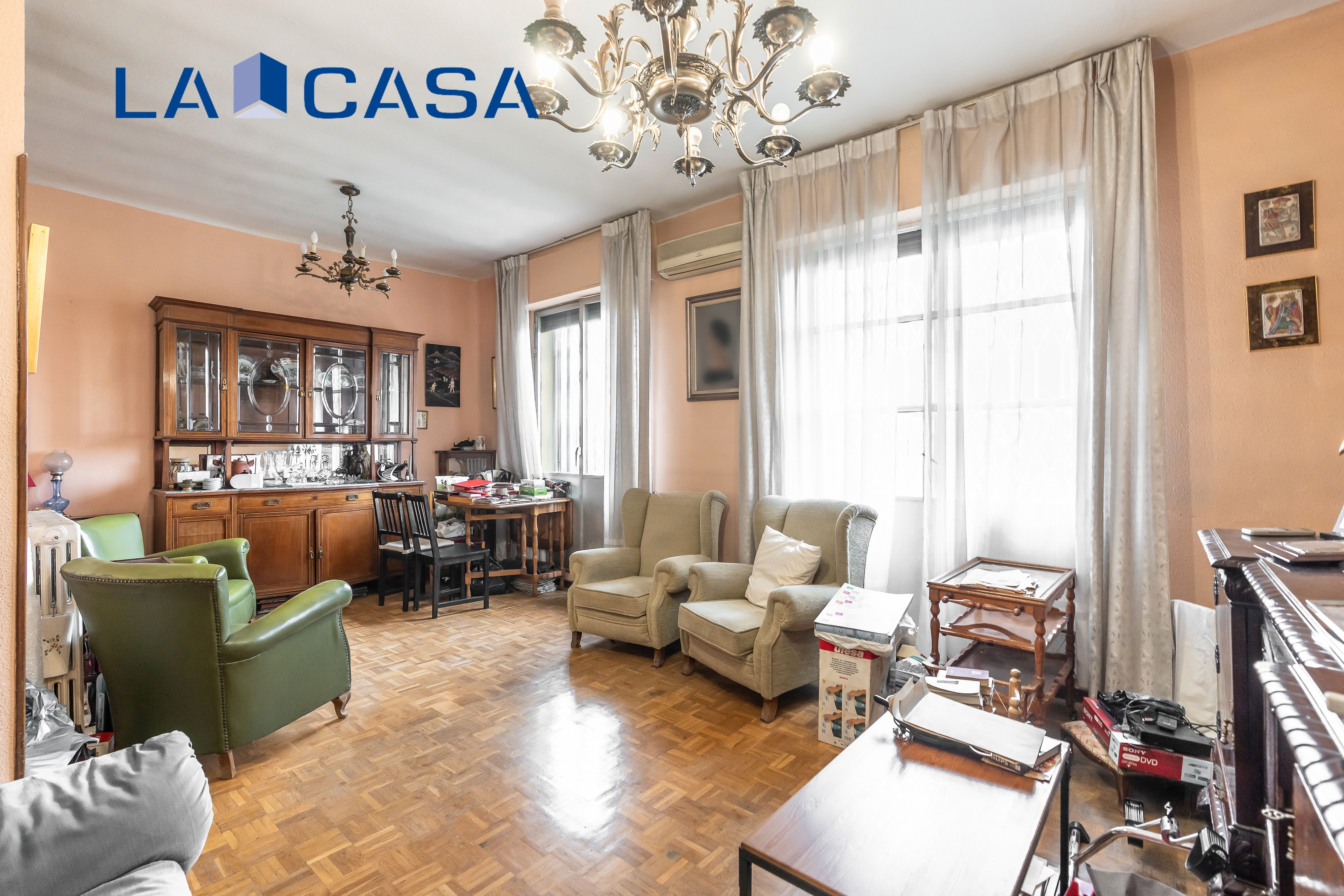 Living room of Attic for sale in  Madrid Capital  with Heating, Terrace and Balcony