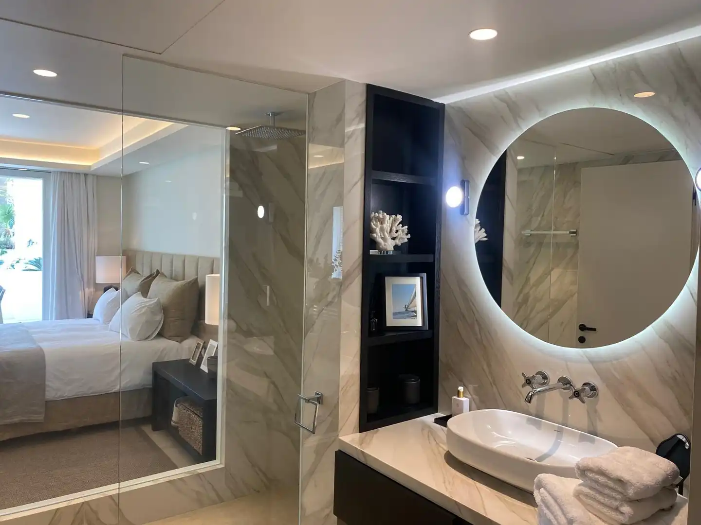 Baño de Apartamento en venta en Marbella con Calefacción, Terraza y Trastero