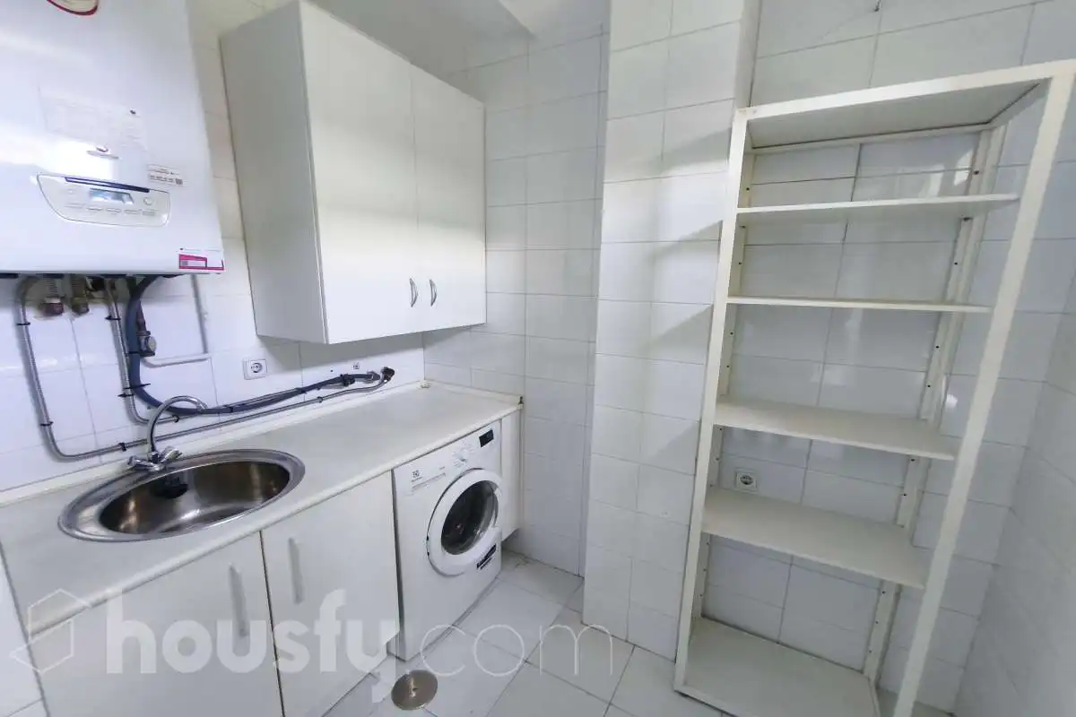 Cocina de Piso de alquiler en Madrid con Aire acondicionado, Calefacción y Terraza