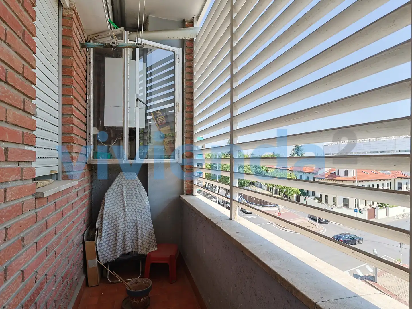Balcony of Flat for sale in Madrid  with Heating, Terrace and Storage room
