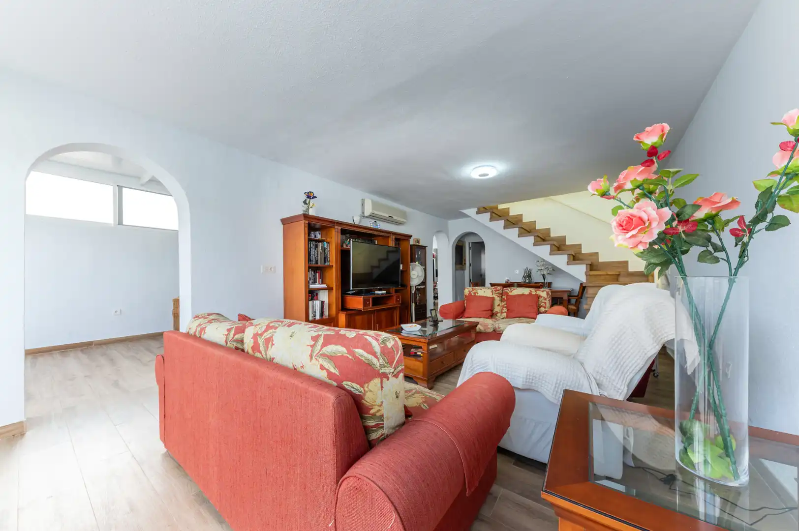 Living room of Detached homes for sale in Mazarrón  with Air Conditioner, Heating and Terrace