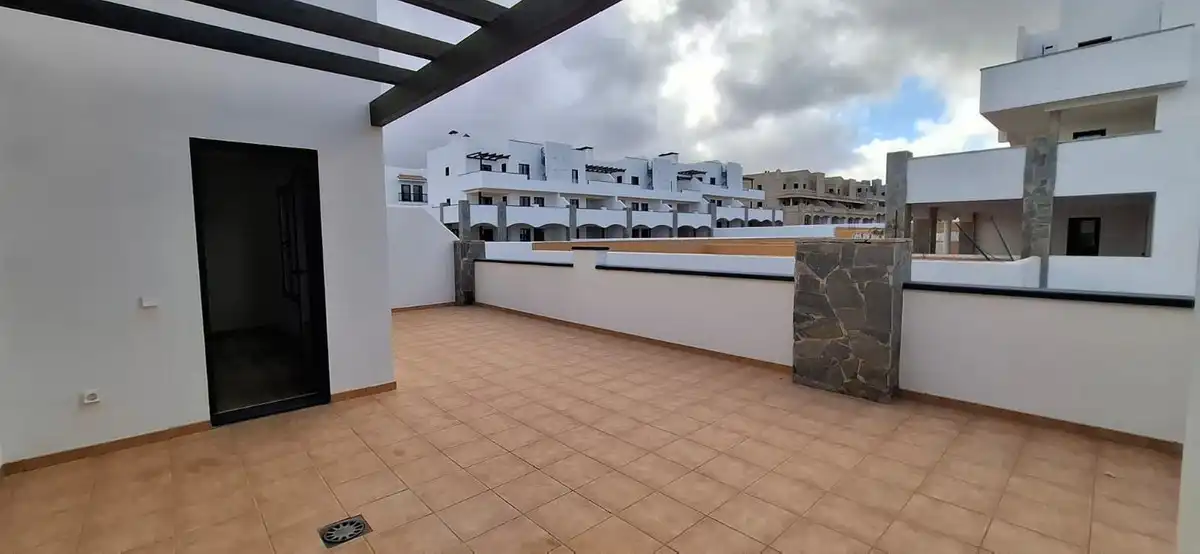 Terrassa de Apartament en venda en La Oliva amb Terrassa i Piscina comunitària