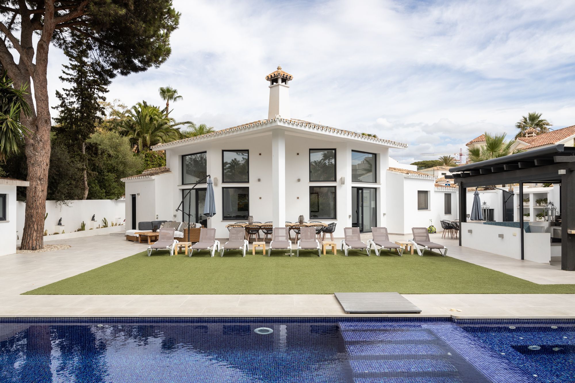Jardín de Casa o chalet en venta en Marbella con Terraza