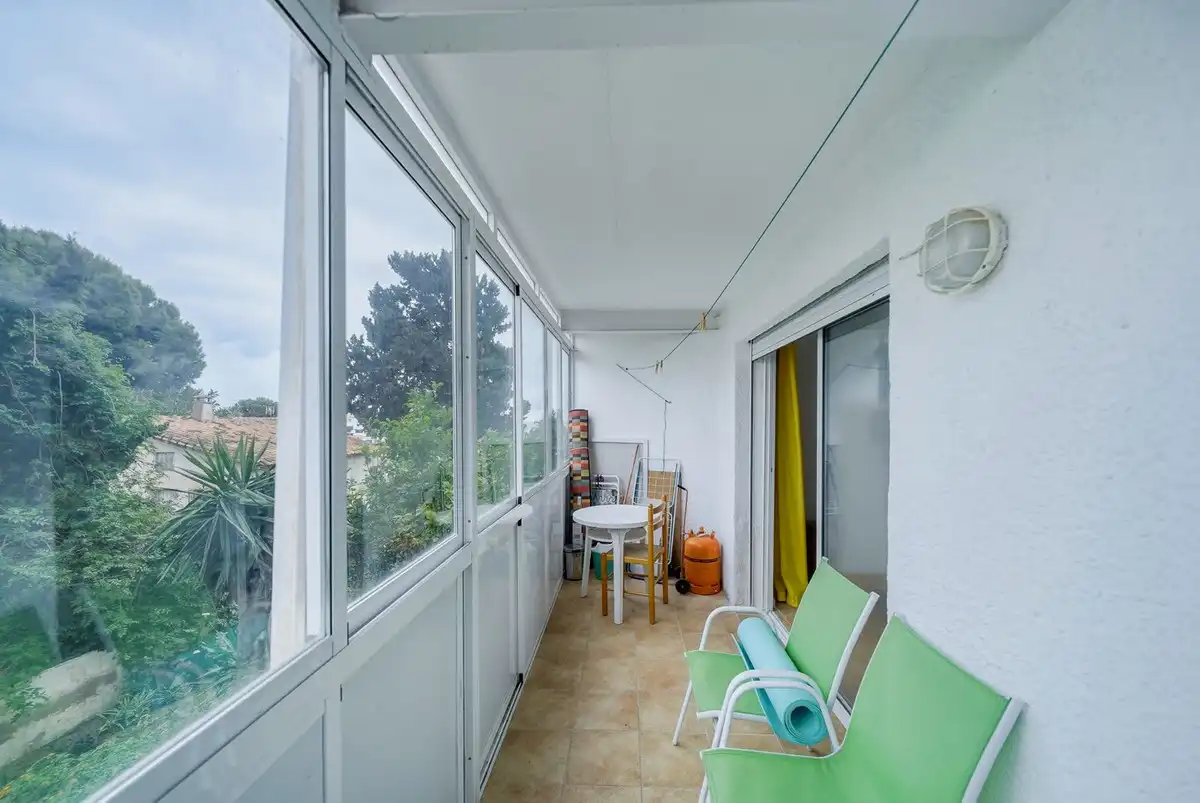 Terrasse von Wohnungen zum Verkauf in Benalmádena mit Gemeinschaftspool