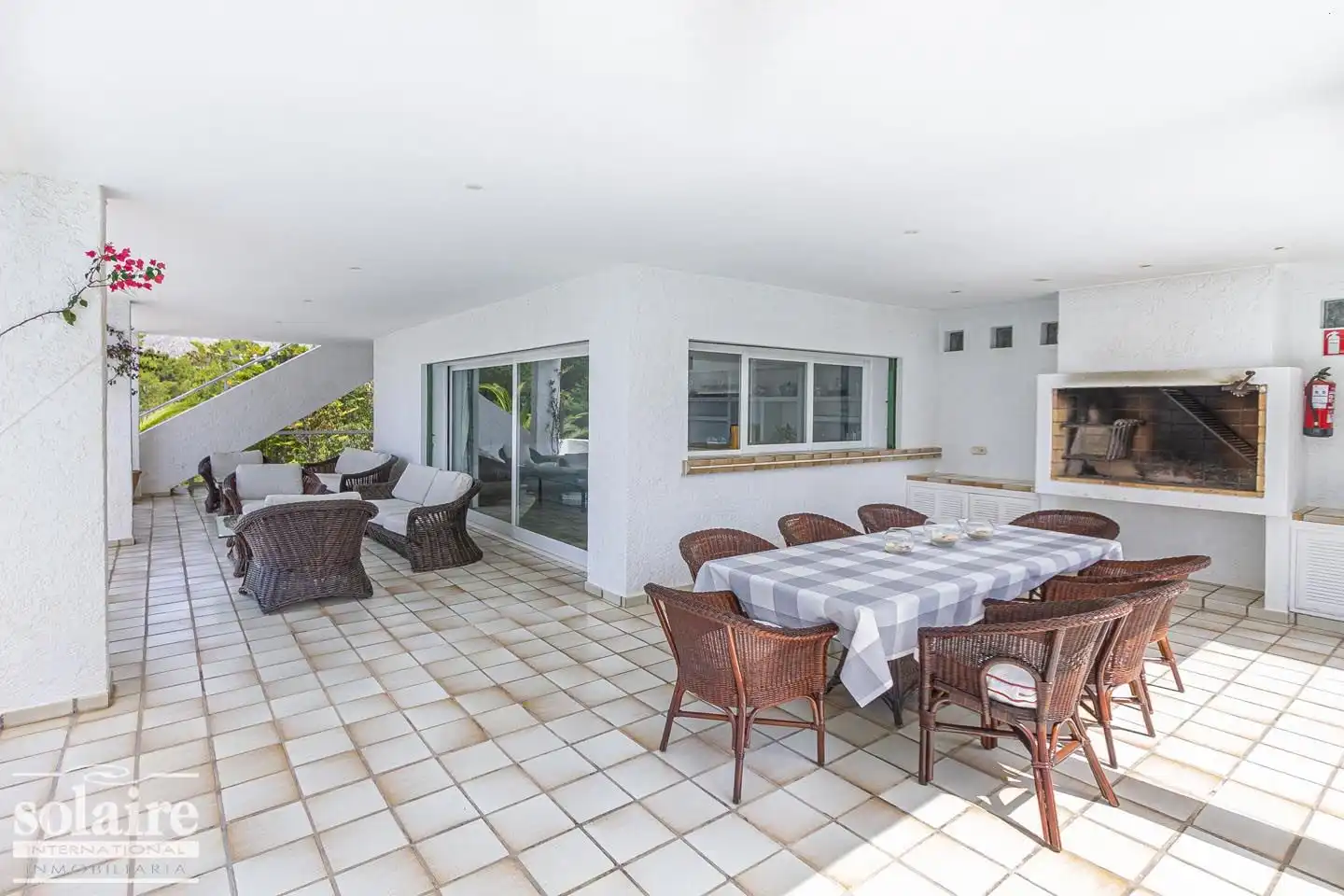 Terraza de Casa o chalet en venta en Altea con Aire acondicionado, Calefacción y Jardín privado