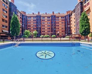 Swimming pool of Flat for sale in  Madrid Capital  with Air Conditioner