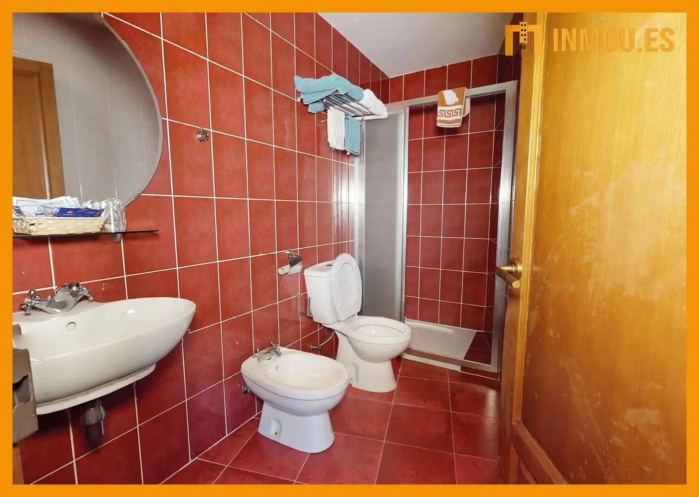 Badezimmer von Haus oder Chalet zum Verkauf in O Irixo mit Heizung