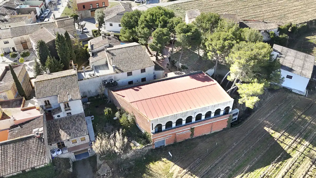 Vista exterior de Finca rústica en venta en Puigdàlber con Aire acondicionado, Calefacción y Jardín privado