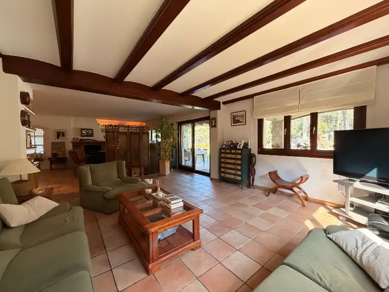 Sala de estar de Casa o chalet en venta en Palafrugell con Aire acondicionado, Calefacción y Jardín privado