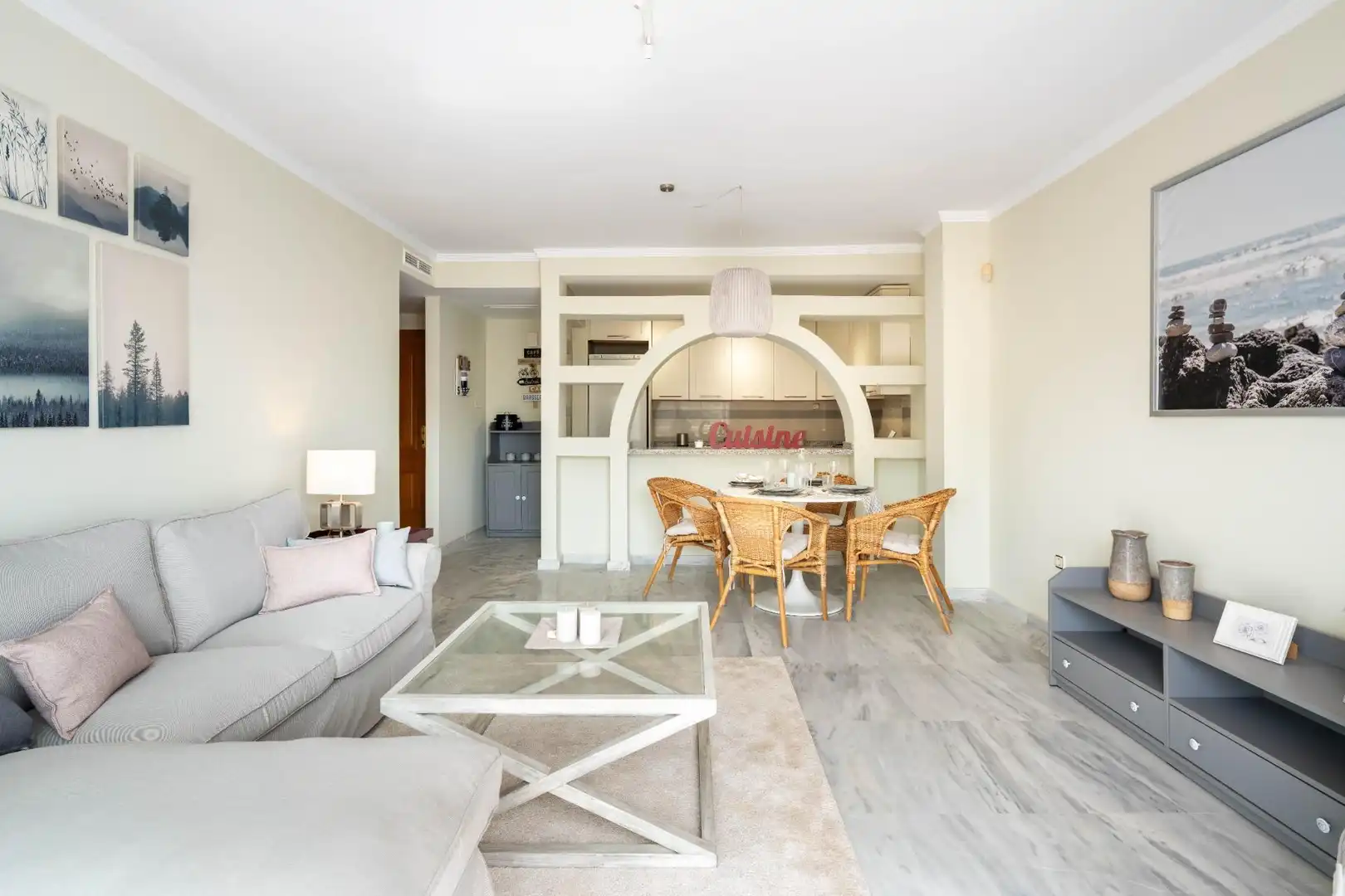 Sala de estar de Apartamento en venta en Carboneras con Aire acondicionado, Calefacción y Terraza