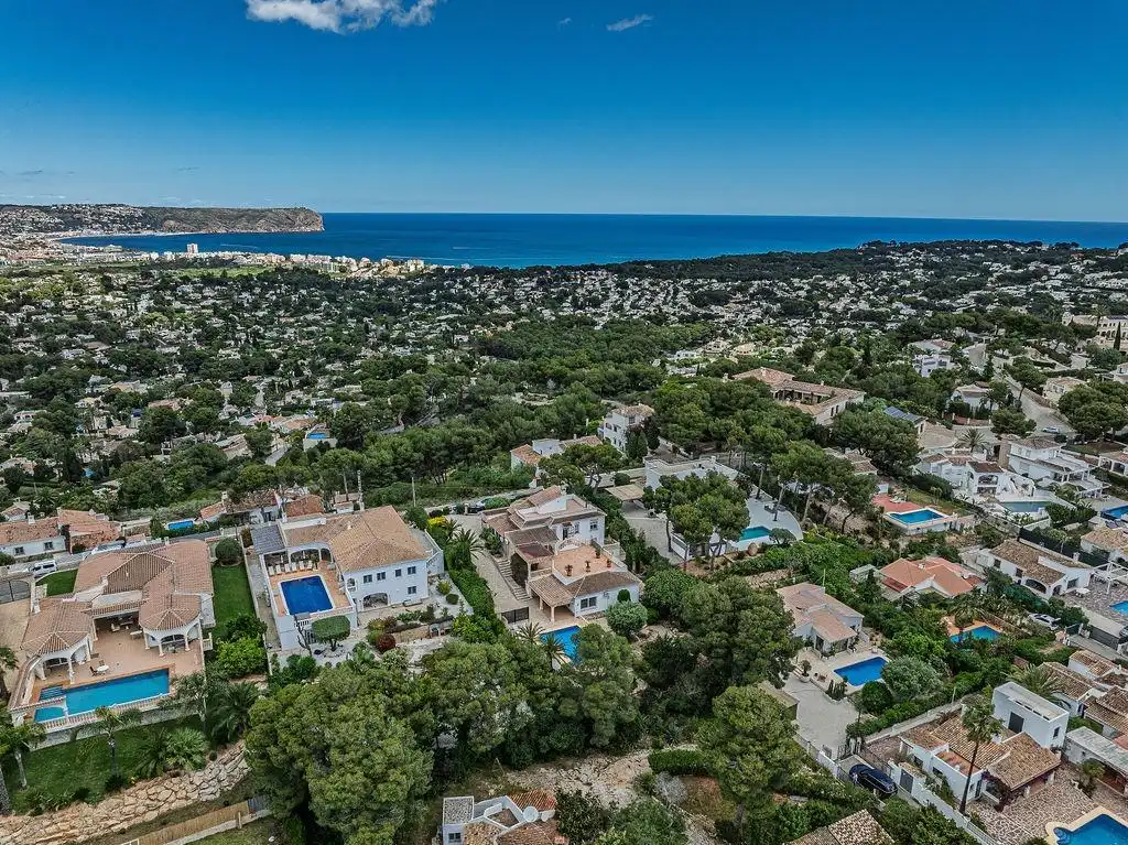 Exterior view of Houses for sale in Jávea / Xàbia  with Air Conditioner, Heating and Private garden