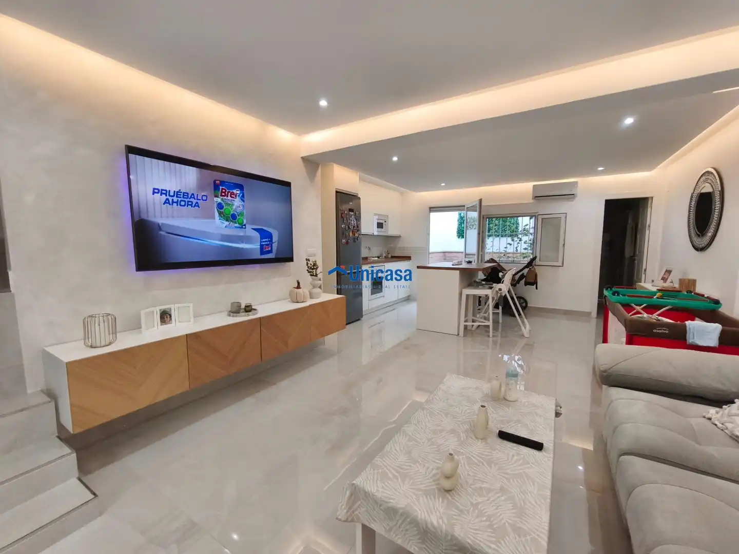 Cocina de Casa adosada en venta en Málaga