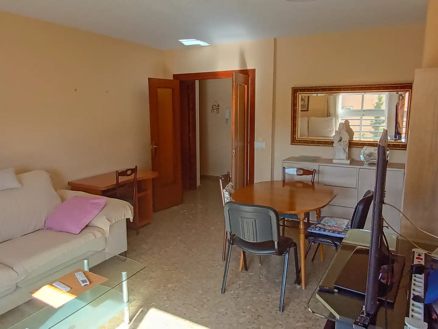 Living room of Flat for rent in Málaga  with Air Conditioner, Heating and Terrace