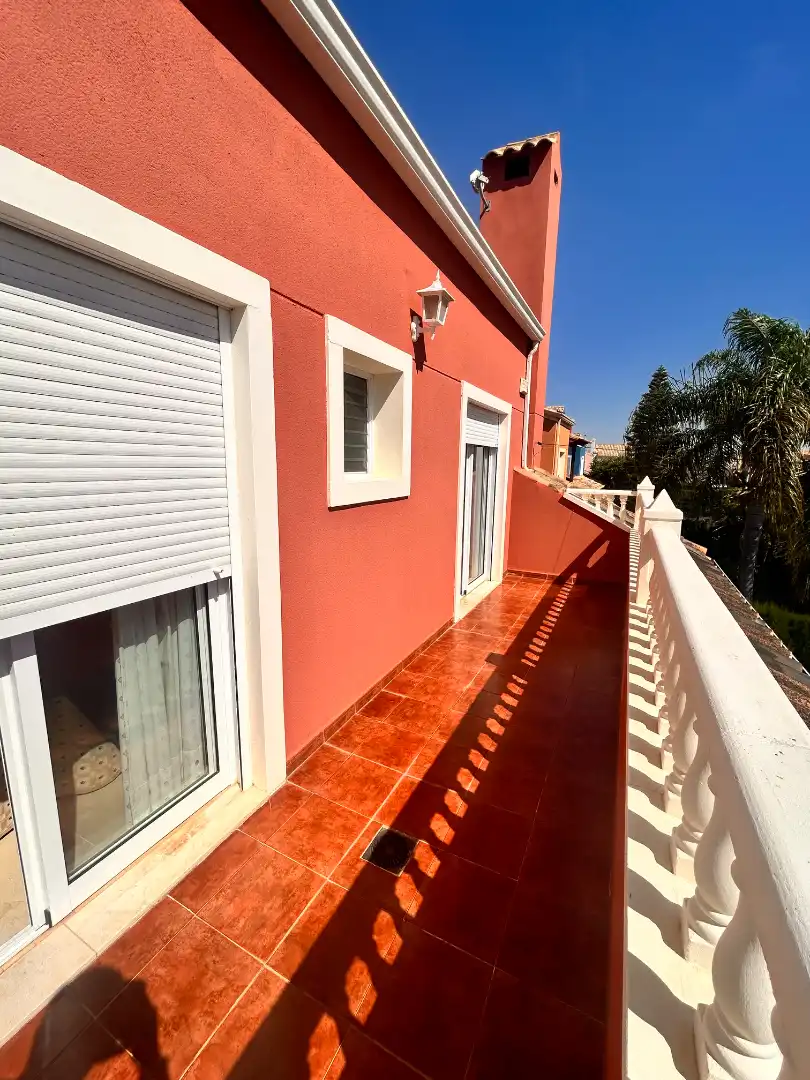 Terraza de Casa o chalet en venta en Elche / Elx con Aire acondicionado, Jardín privado y Terraza