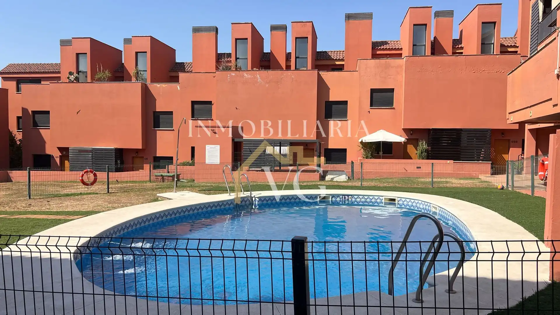 Garten von Maisonette zum Verkauf in Guillena mit Terrasse, Abstellraum und Schwimmbad