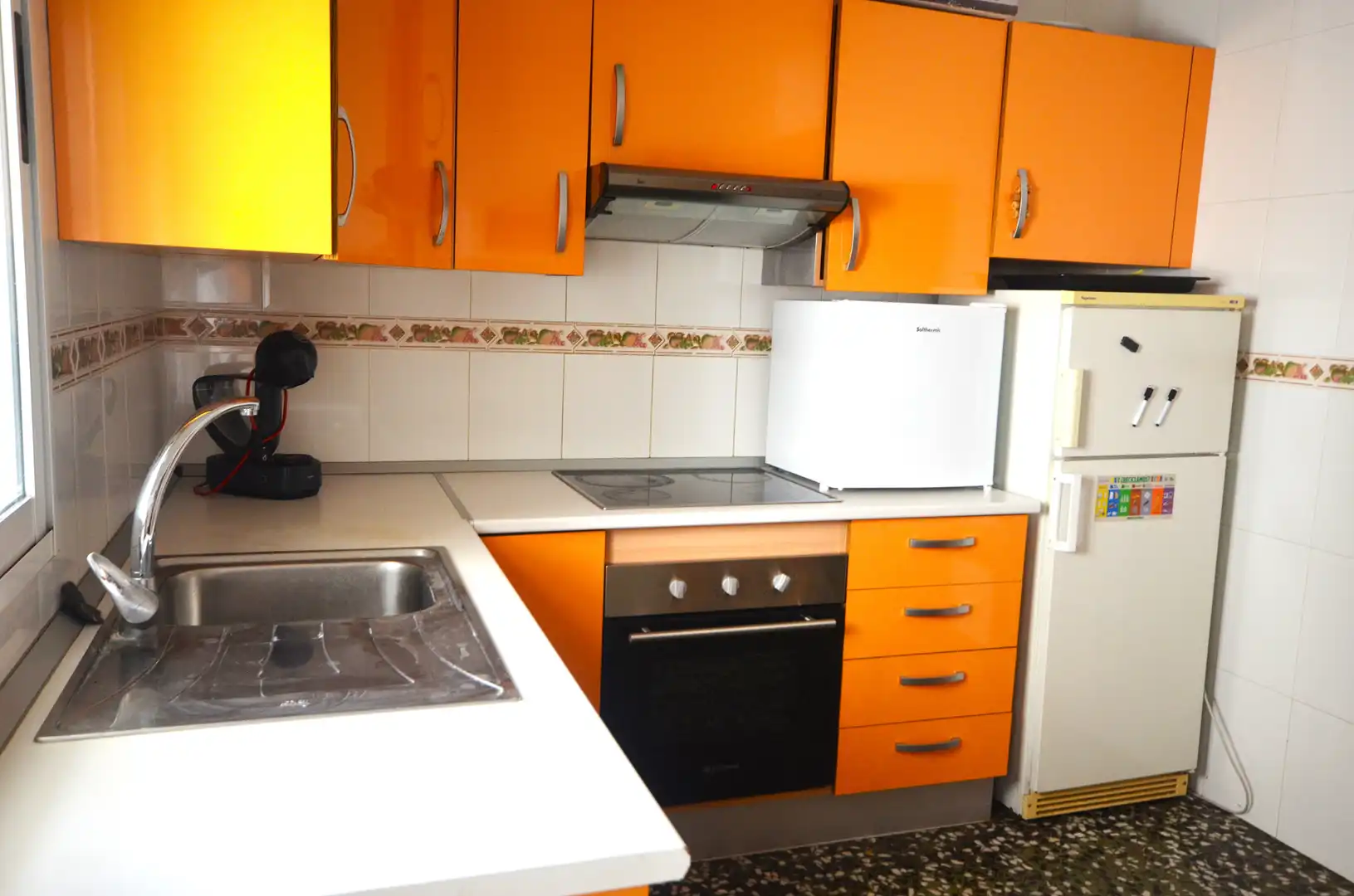 Kitchen of Flat for rent in Murcia  with Furnished, Oven and Washing machine