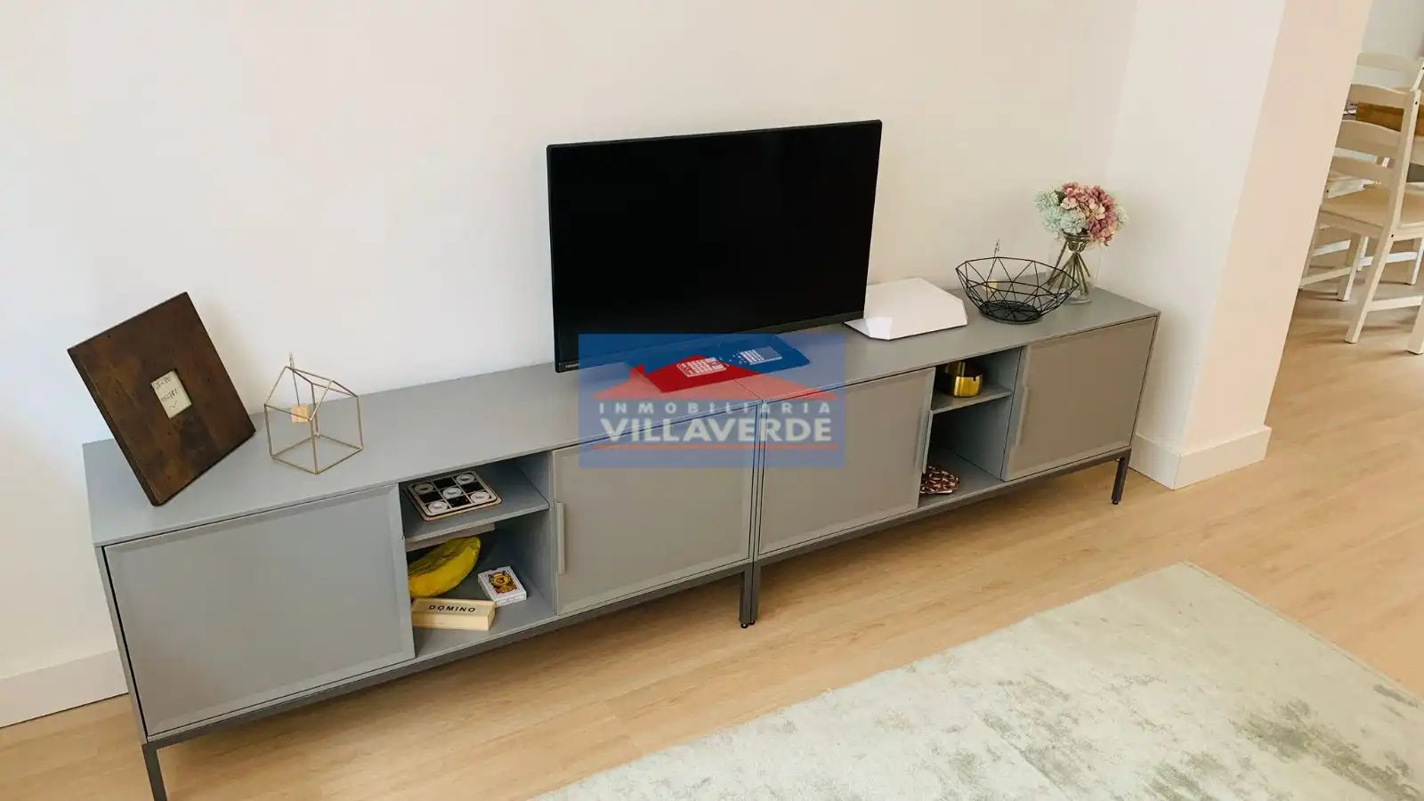 Living room of Flat for rent in Cangas   with Heating, Furnished and Internet