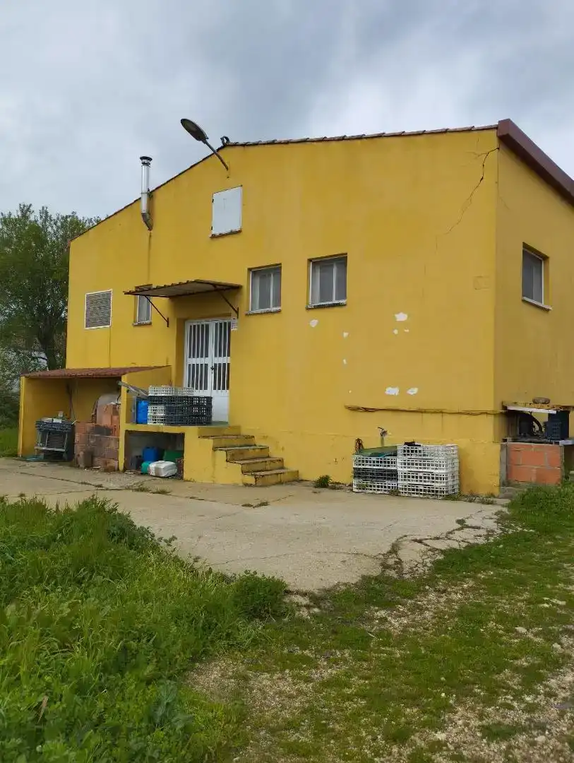 Vista exterior de Nave industrial en venta en Villar del Buey
