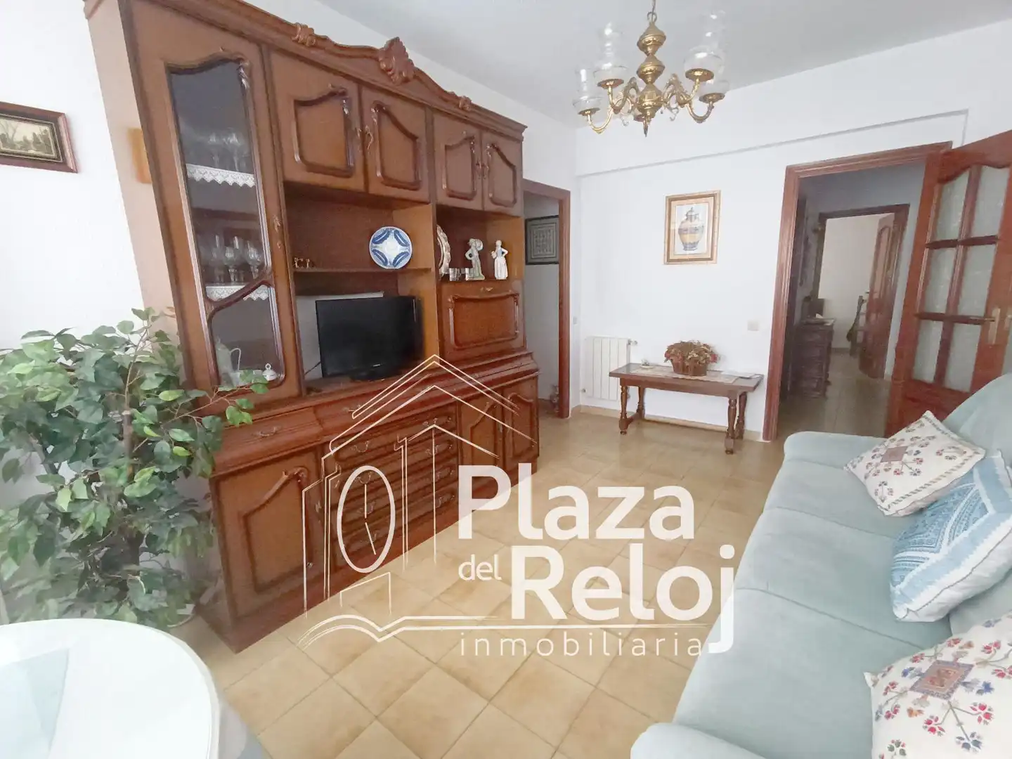 Sala d'estar de Pis en venda en Talavera de la Reina amb Aire condicionat, Calefacció i Moblat