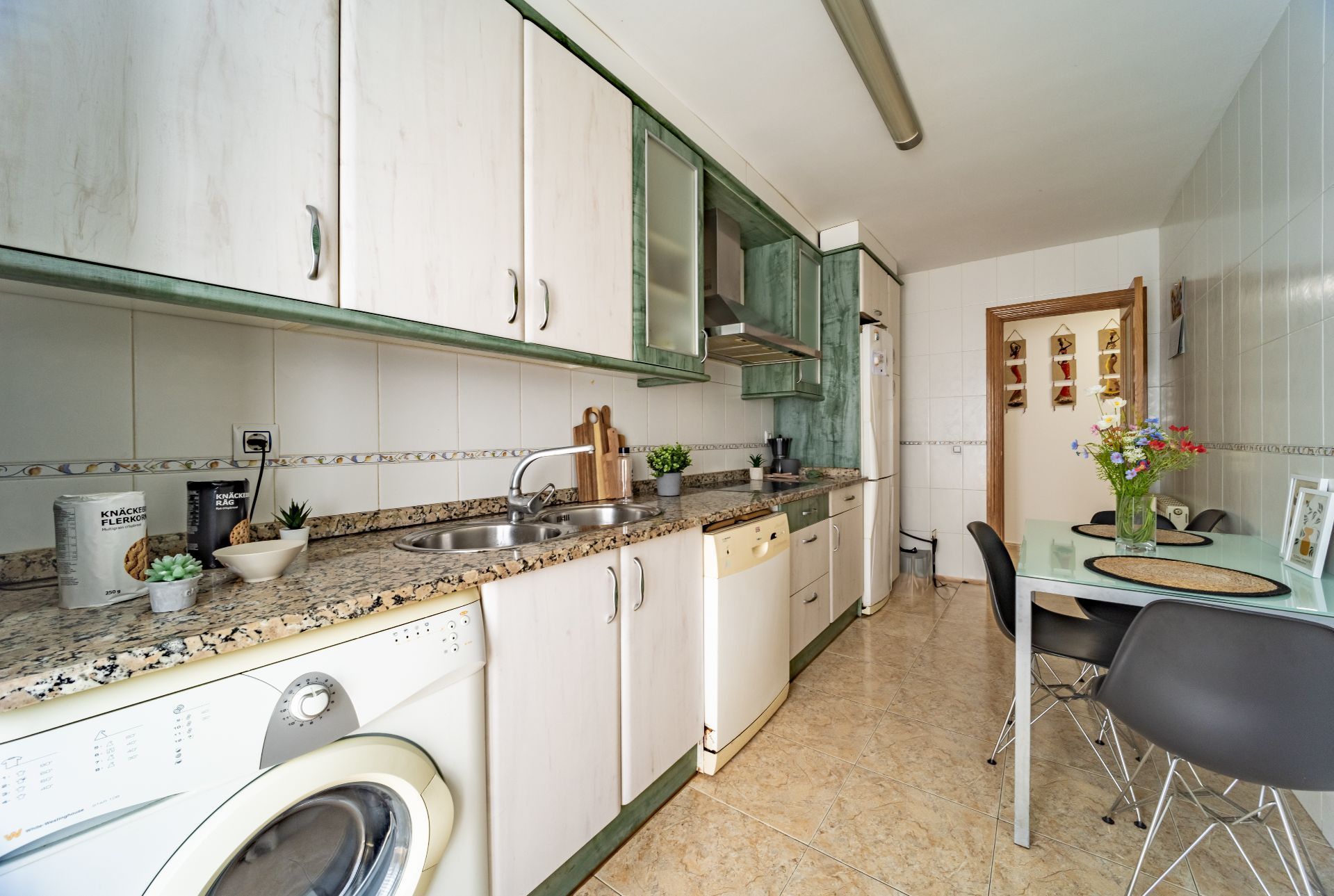 Kitchen of Flat for sale in Mendigorría  with Heating, Storage room and Furnished