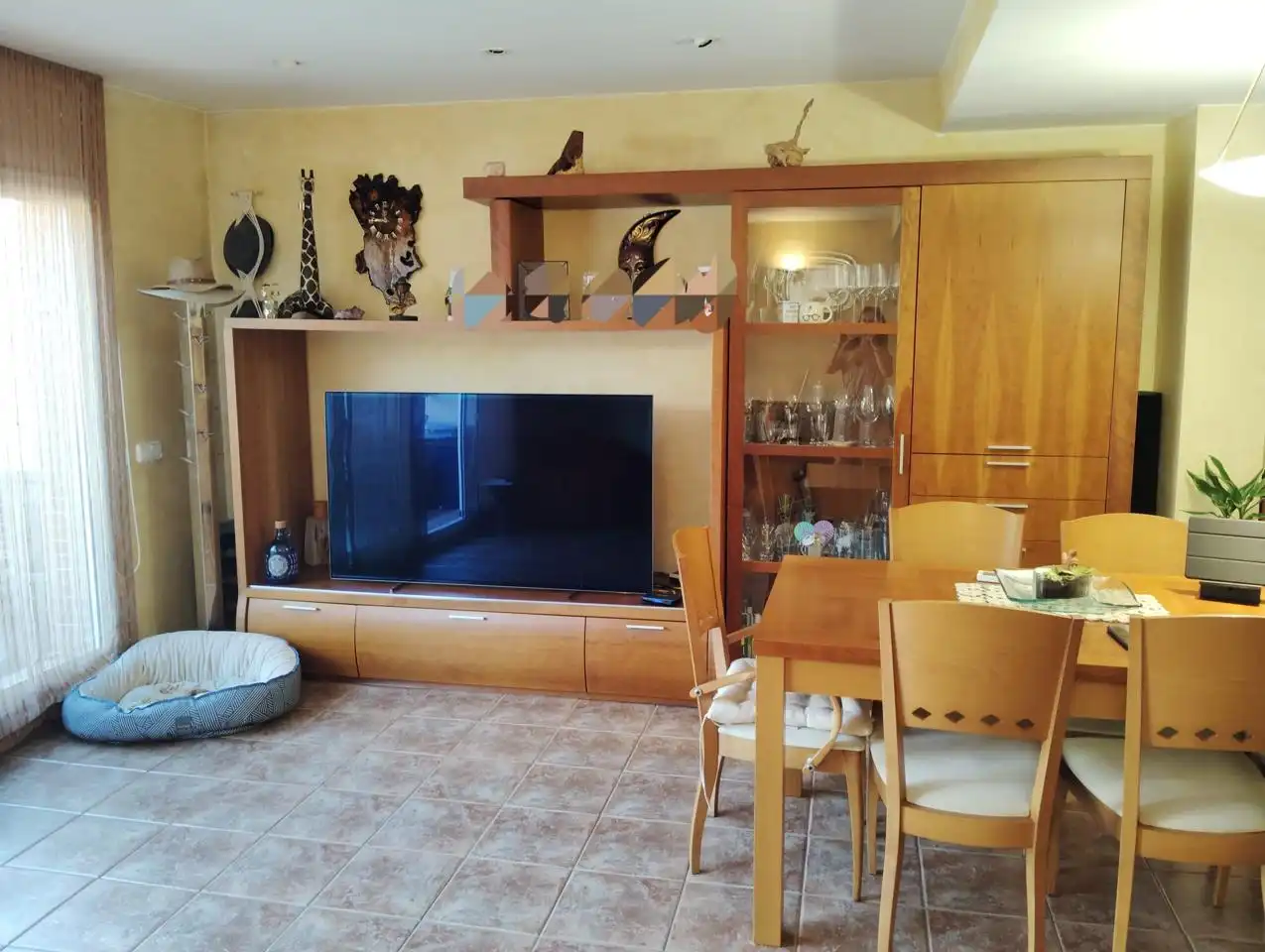 Wohnzimmer von Maisonette zum Verkauf in Sant Vicenç de Castellet mit Klimaanlage, Heizung und Terrasse
