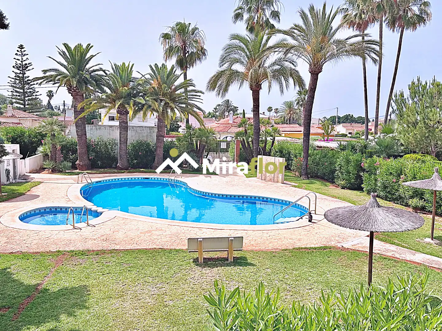 Jardín de Casa o chalet en venta en Els Poblets con Aire acondicionado, Jardín privado y Terraza