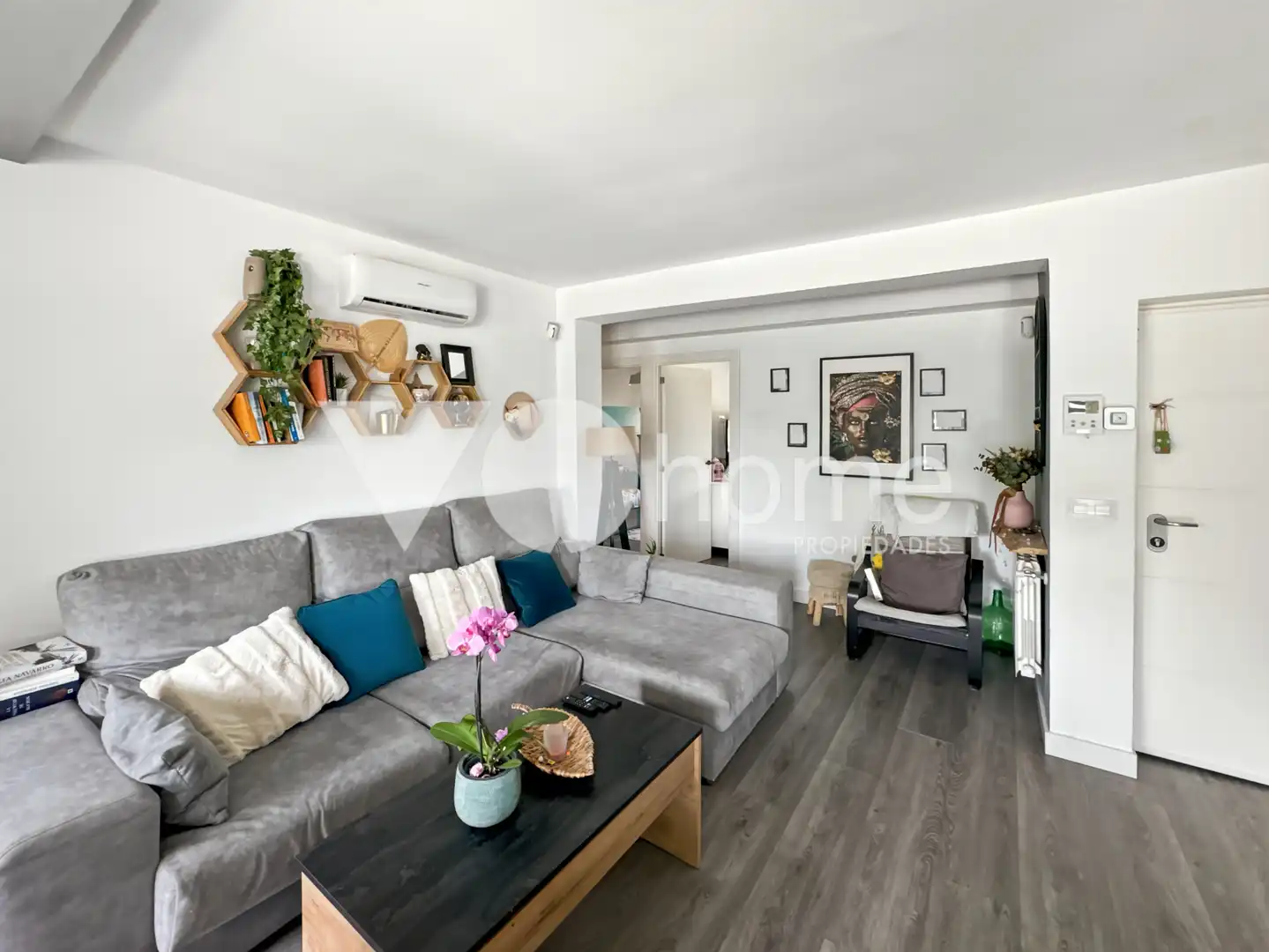 Sala de estar de Piso en venta en Madrid con Aire acondicionado, Calefacción y Trastero